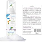 Alcohol Free Foam Hand Sanitizer, 0.15% Benzalkonium Chloride, Hypoallergenic, Fragrance Free, Safer for Kids, 180mL (Pack of 3)