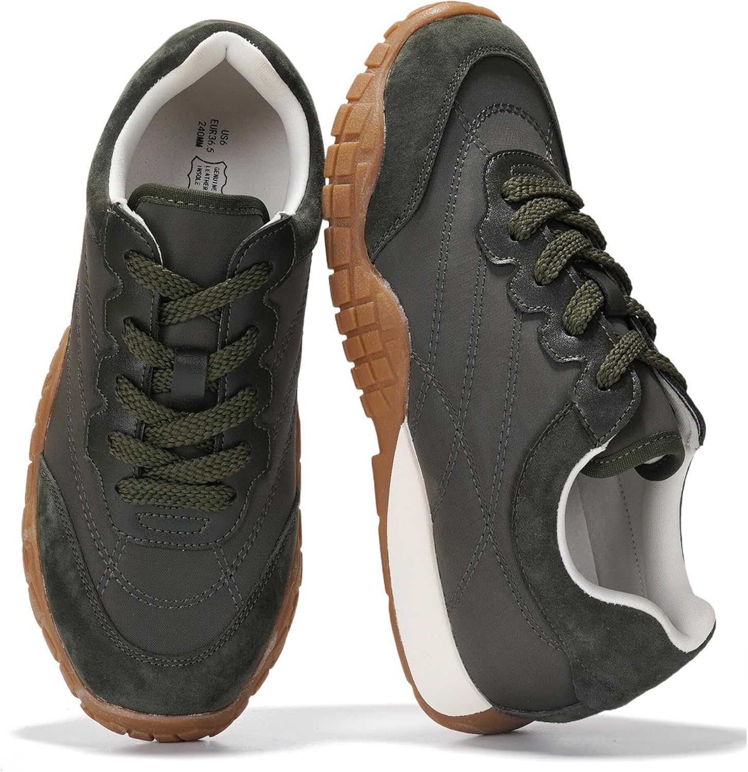 Project Cloud Sneakers for Women – Lightweight with Memory Foam Insole Womens Sneakers – Walking Shoes Women Footwear – Womens Shoes (Donna Hitop)