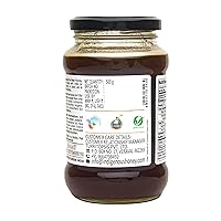 Vista 6 de INDIGENOUS HONEY Miel de flor silvestre cruda orgánica certificada por USDA, cosecha de microlotes pequeños sin filtrar, tarro de vidrio, origen