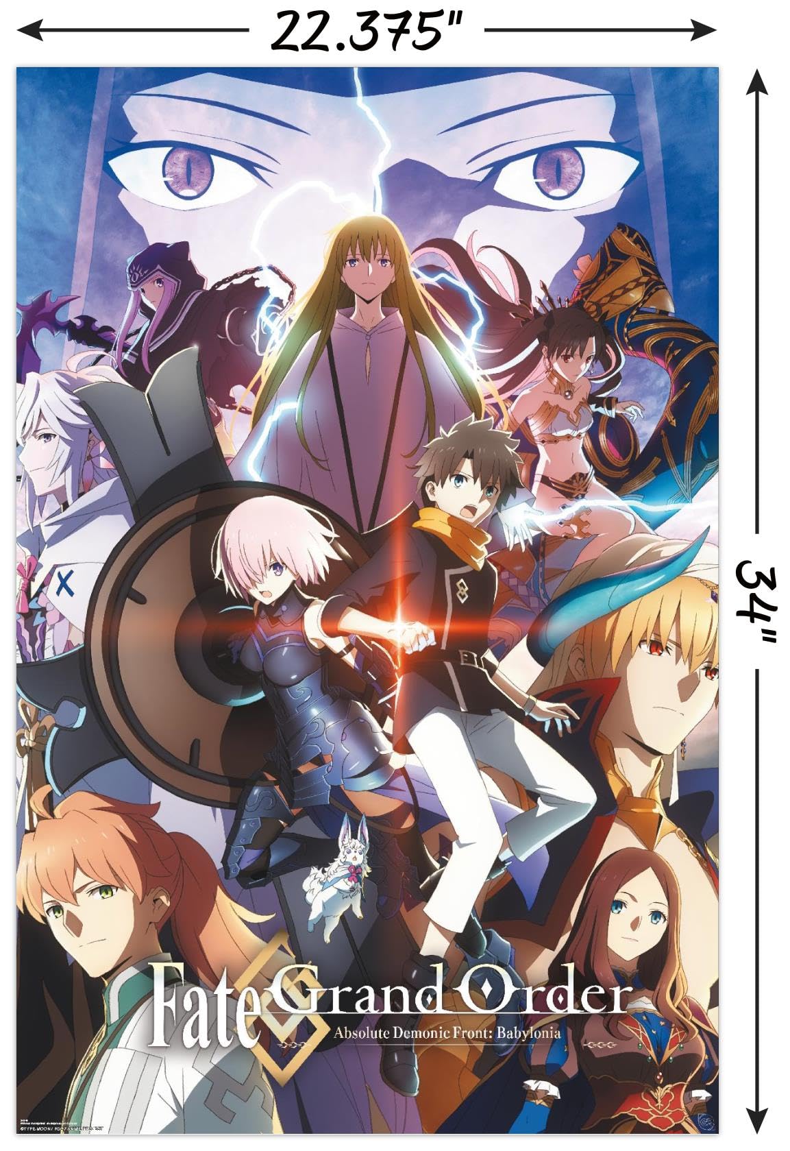 『Fate/Grand Order』　　　　　　　 ポスター Amazon.com: Trends International Fate/Grand Order – Key Art Group