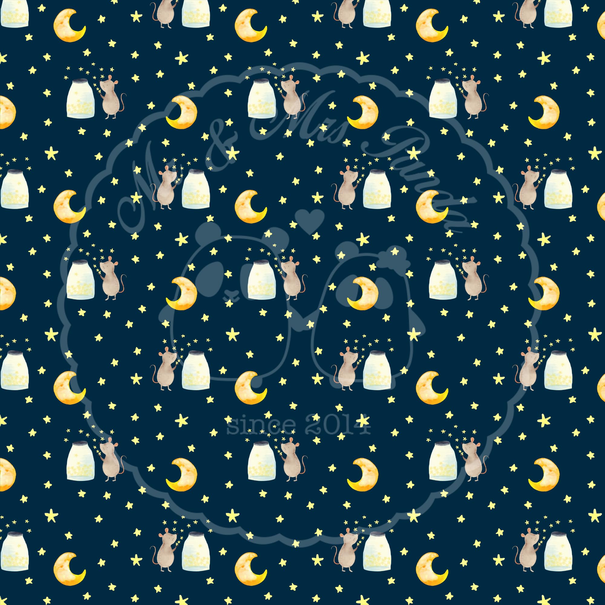 Mr. & Mrs. Panda Tagesdecke Maus Sterne 130 x 155 cm - Geschenk, Geburt, Taufgeschenk, Plaid, Decke, Lustige Sprüche, Geburtstag, Schmusedecke, Träume, Couchdecke, Heimdecke