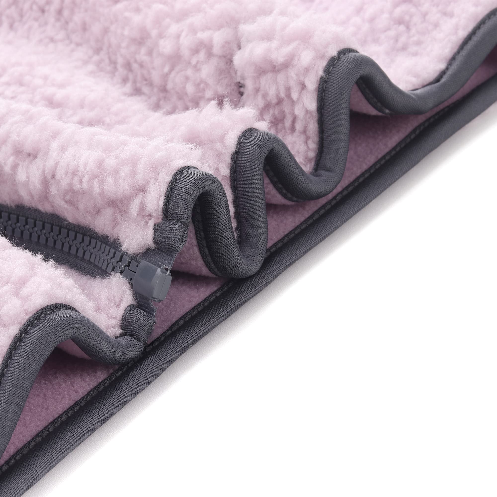 Bambino Bambini Addensare Gilet in Pile Ragazzi Ragazze Gilet Blocchi Colore Collare in Piedi Cerniera Senza Maniche Bambini Invernale Giacca con Tasche