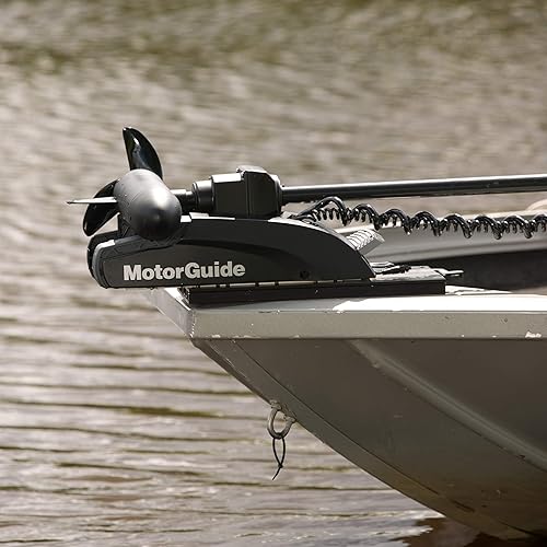 Miniatura 7 de MotorGuide 940700210 Xi3 - Motor de arrastre de pontón inalámbrico de montaje en arco de agua dulce  eje de 48 pulgadas, empuje pico de 54 libras
