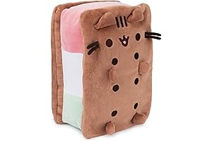 GUND Pusheen Neapolitan Ice Cream Sandwich Plushie