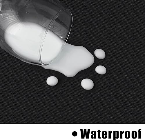 Miniatura 3 de homing Mantel rectangular de vinilo, mantel de plástico impermeable con parte trasera de franela a prueba de derrames, mantel para comedor, fiestas