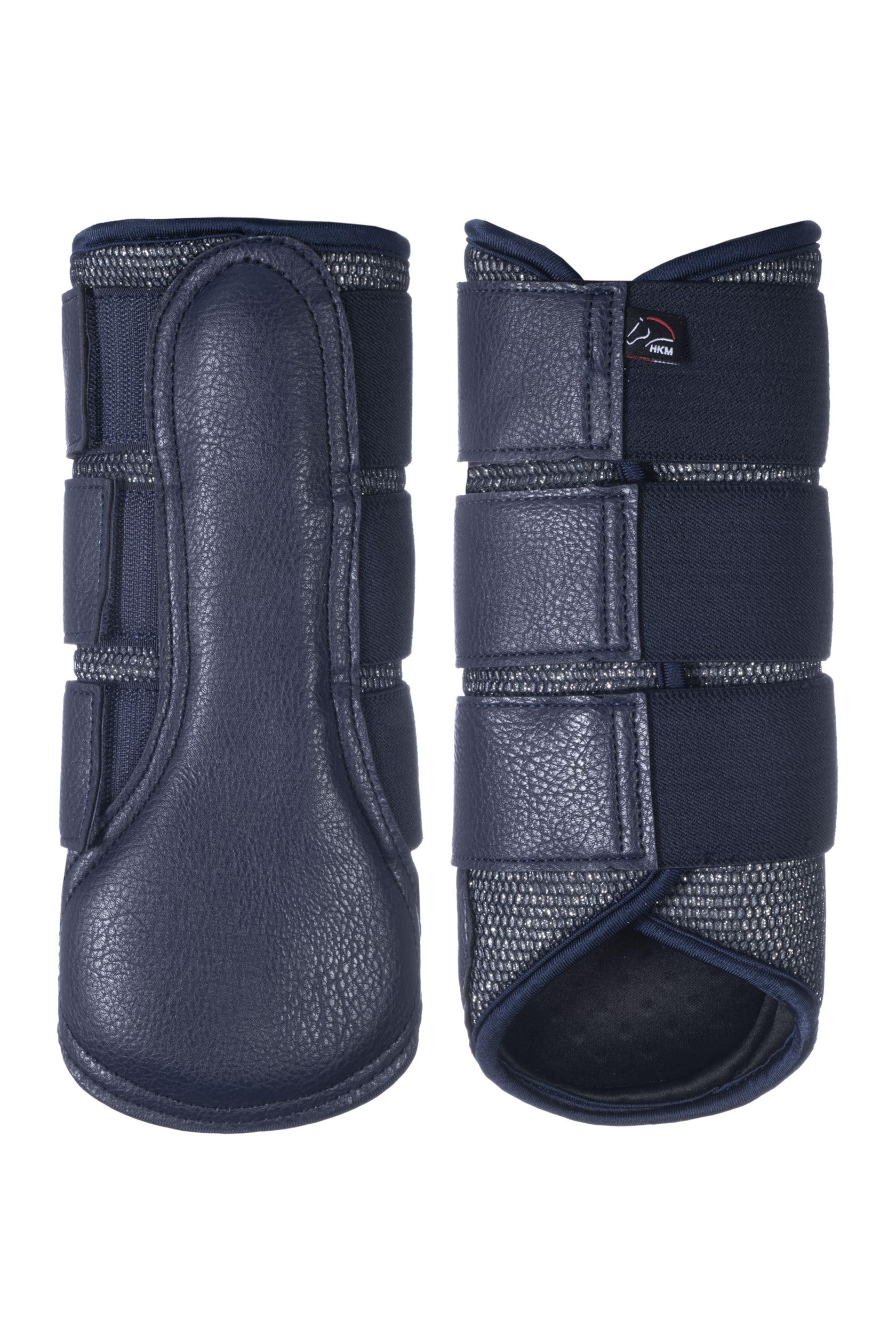 Hkm Glitter Mesh Protection Boots Dark Blue S