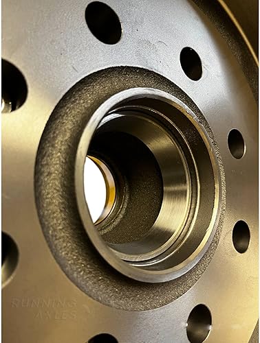 Miniatura 6 de RUNNINGAXLES Kit de repuesto de 2 tambor de freno de remolque de 7,000 libras, tambor de patrón de pernos de 8 en 6.5, diámetro de 12 pulgadas x 2