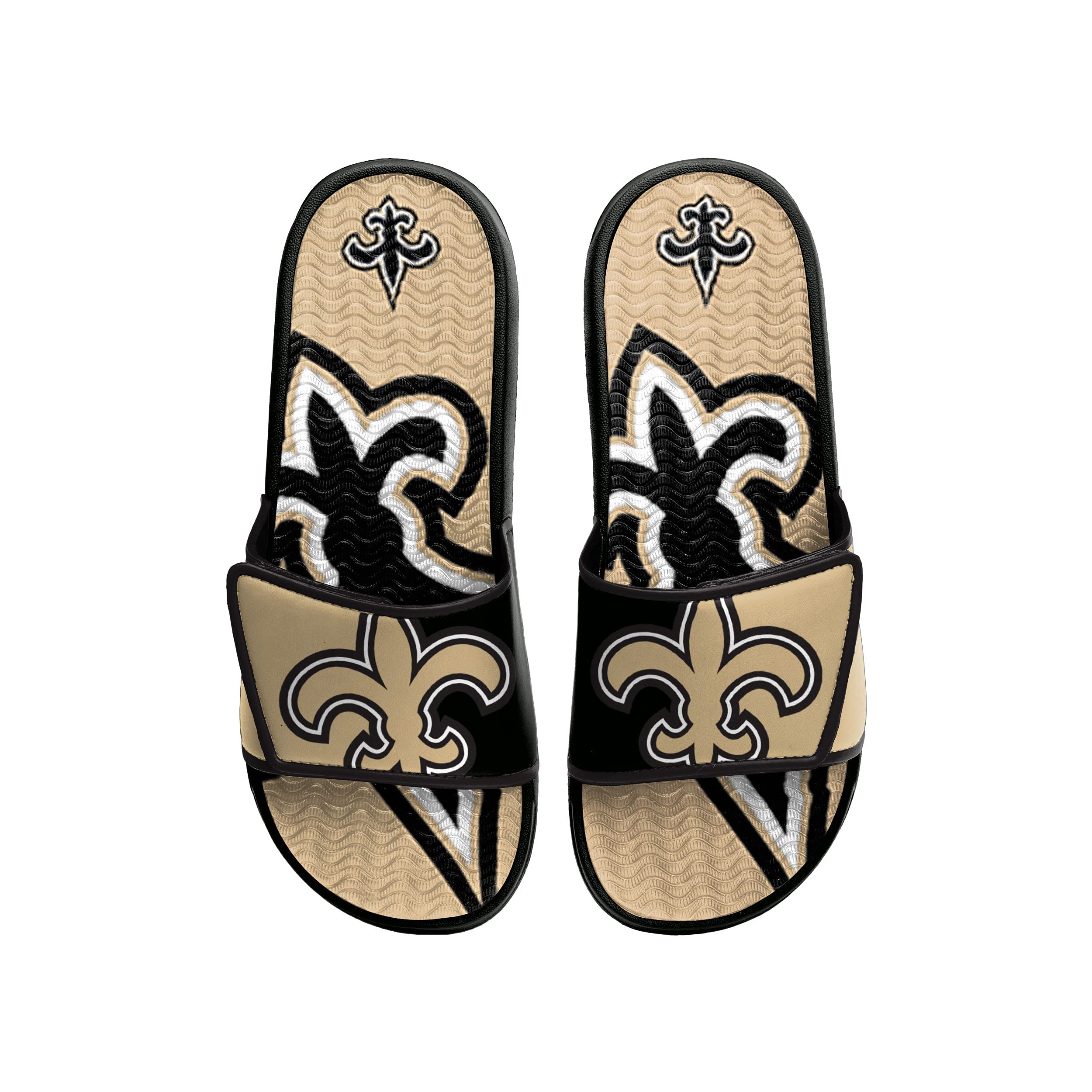 FOCO Herren NFL Team Logo Athletic Sport Shower Flip Flop Sandalen Gel Slides