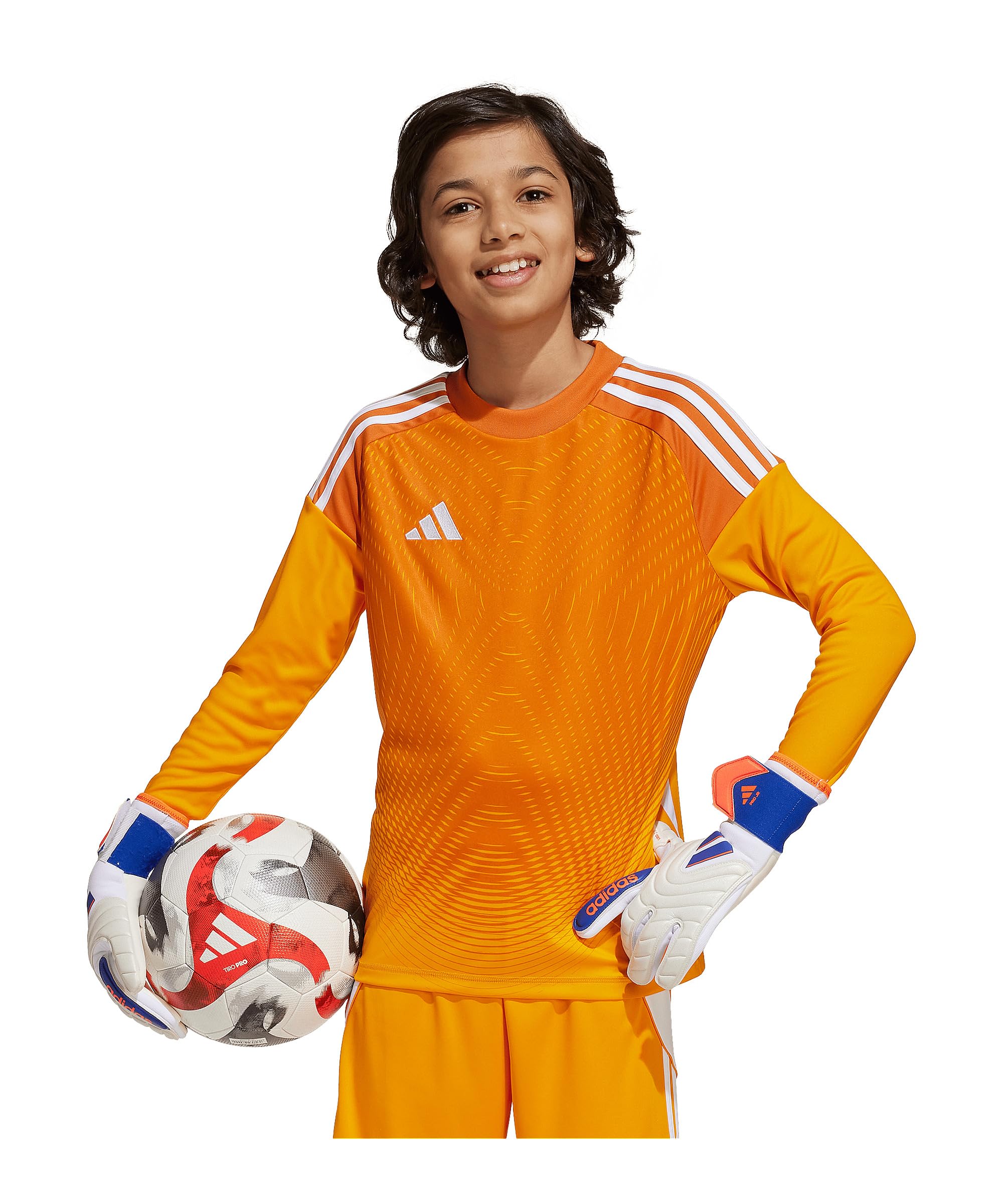 adidas Performance Tiro 25 Competition Torwarttrikot Kids orange, 152 Kinder