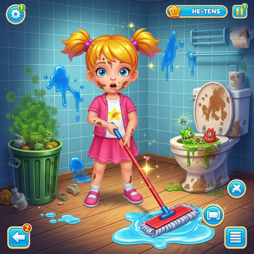 Tägliches Hausputzspiel – Erledige die Aufgaben und sorge für ein sauberes Zuhause