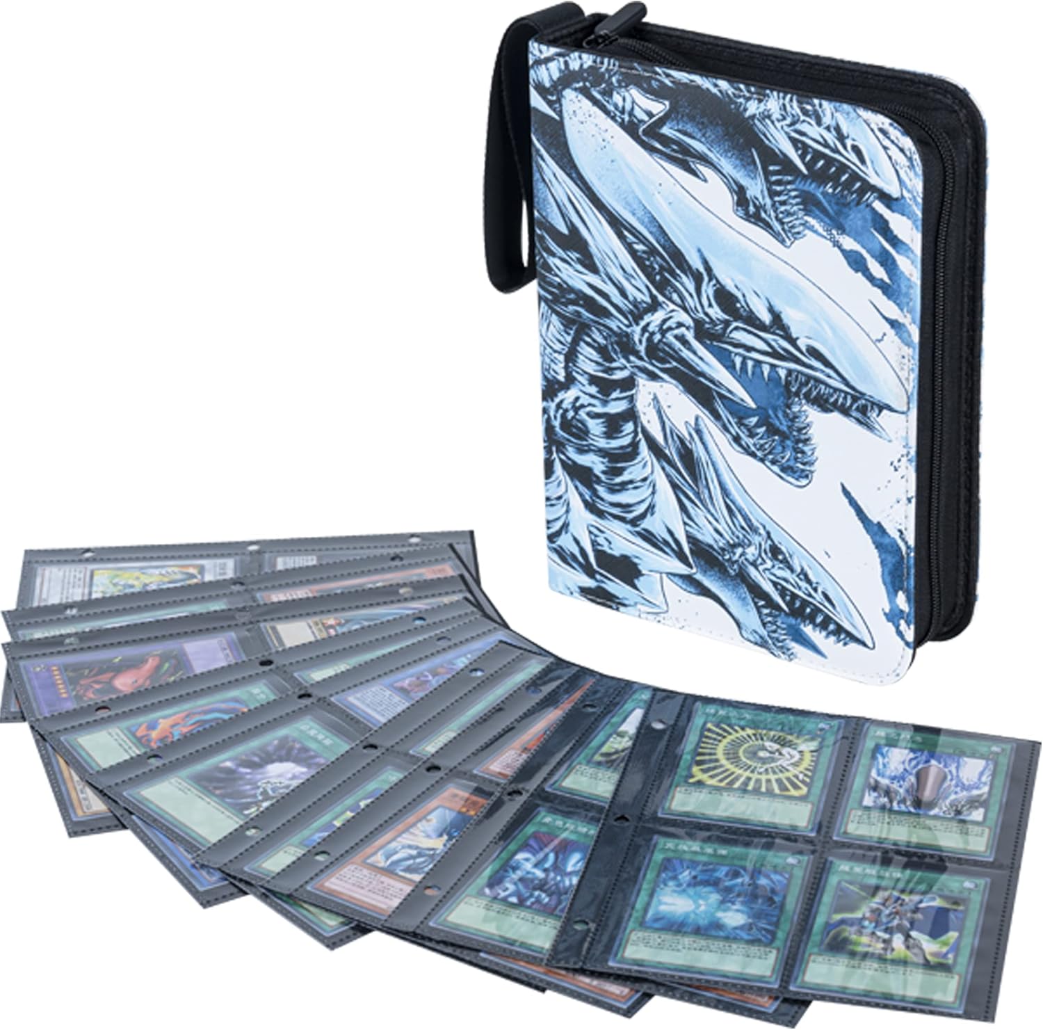 DRZERUI Binder for YuGiOh Card Holds 440+ YuGiOh