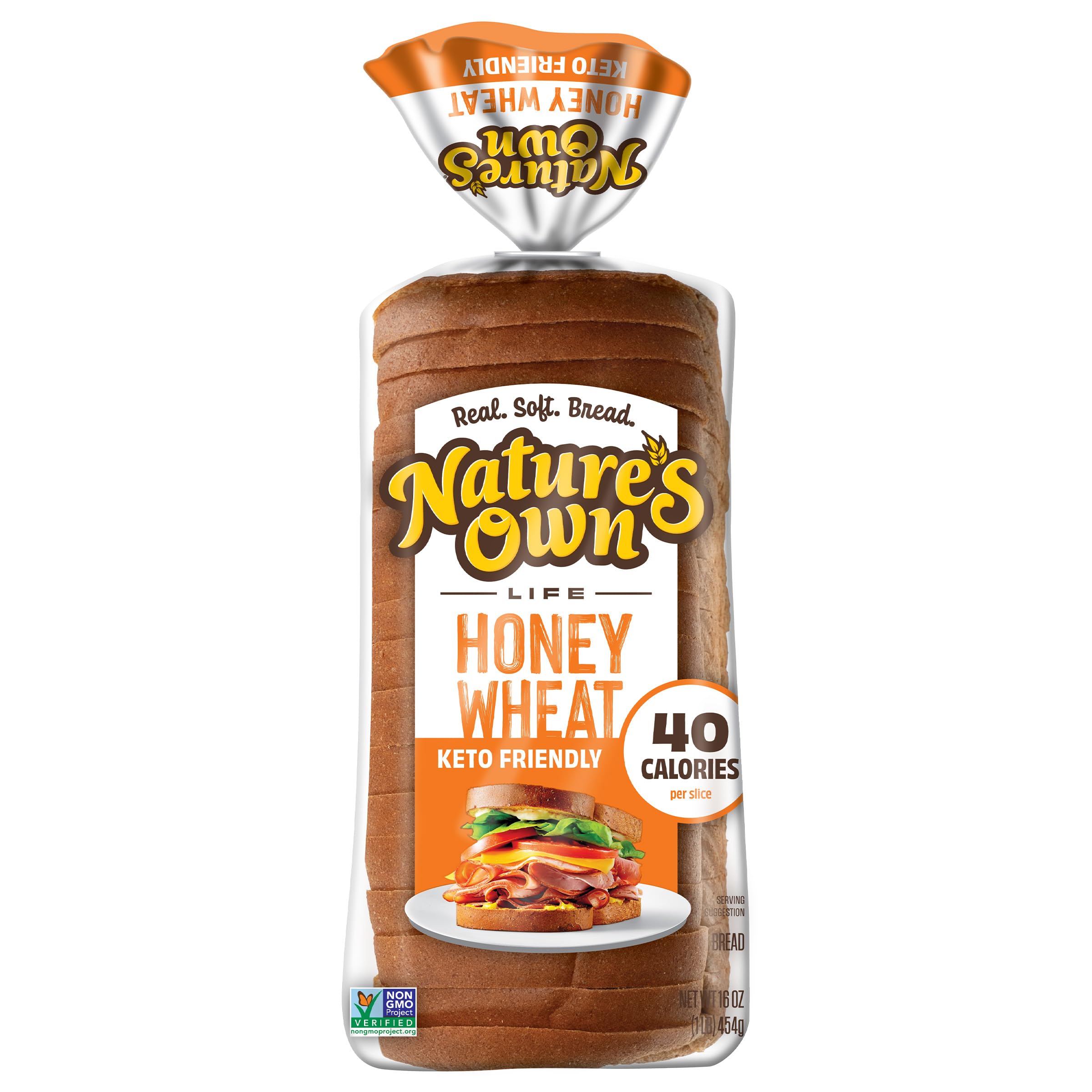 Amazon.com: Nature's Own Life Honey Wheat, Non-GMO Keto Friendly