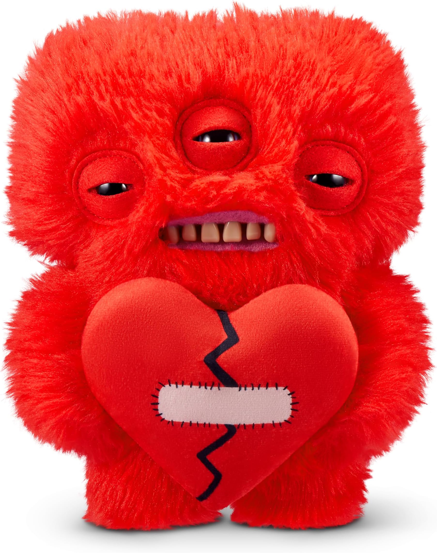 Love Fugg by ZURU Funny Ugly Monster, Plush, Collectible, Toy (Love Fugg - Refresh-RED)