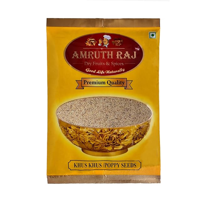 Amruth Raj Khus Khus/Poppy Seeds, 200 g Amazon.in Grocery & Gourmet