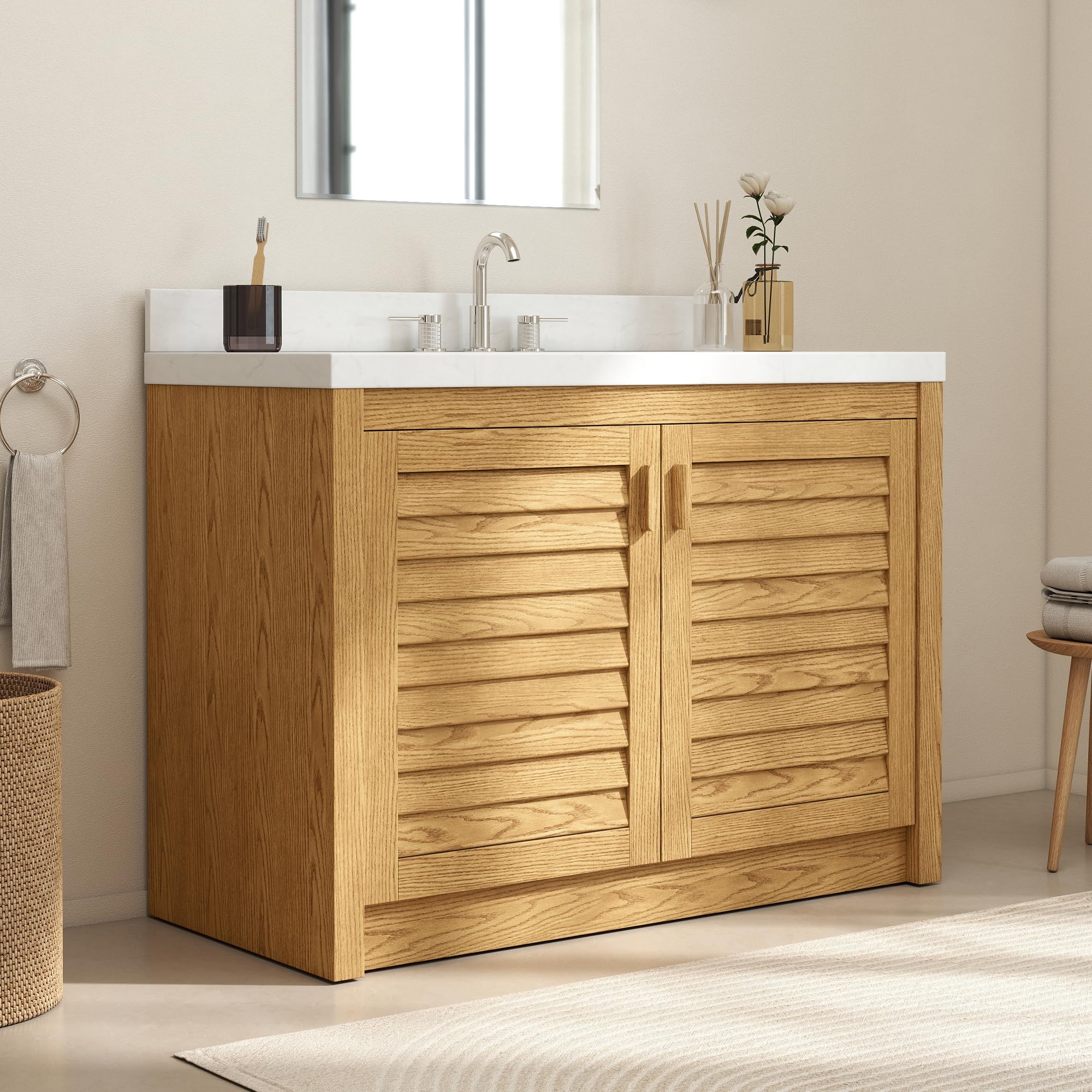 48" Pre-Assembled Bathroom Vanity with Sink