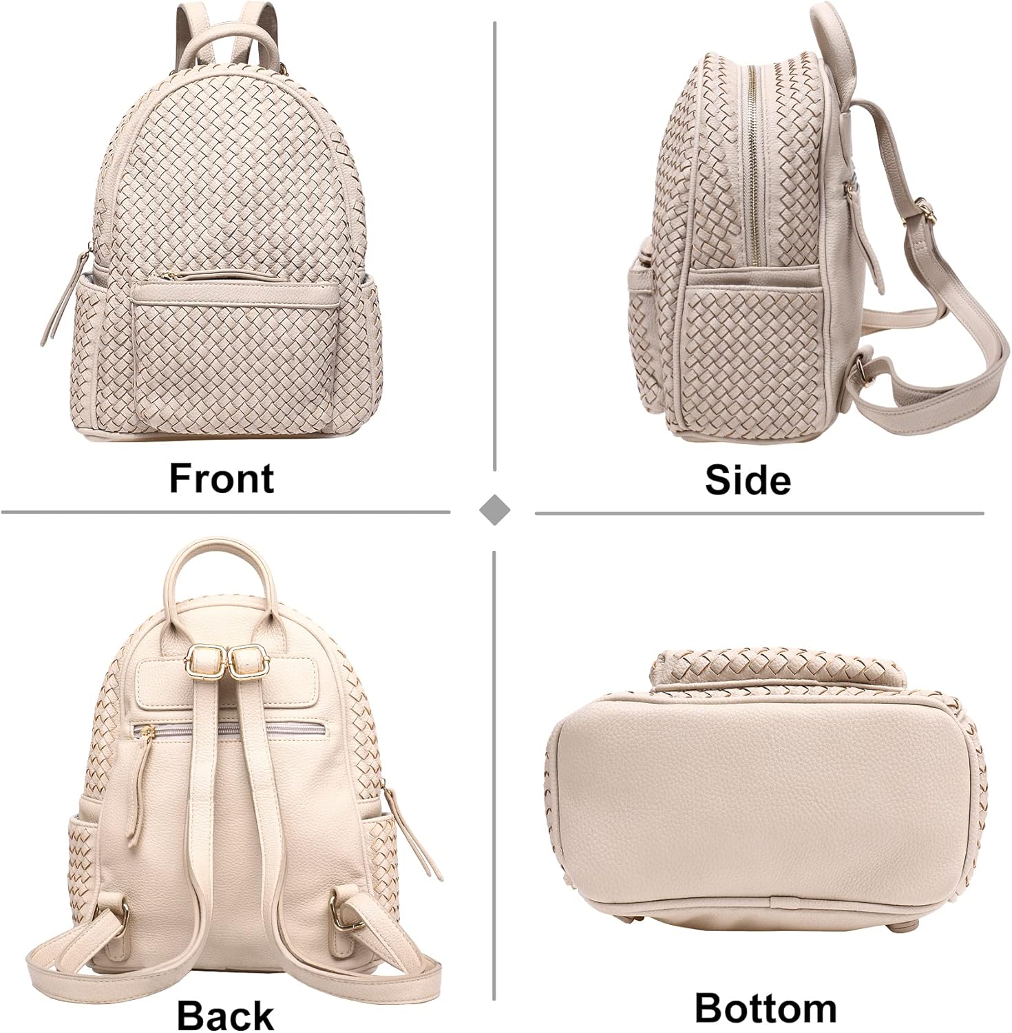 Mini Woven Backpack Purse for Women Trendy Daypacks Zambia Ubuy