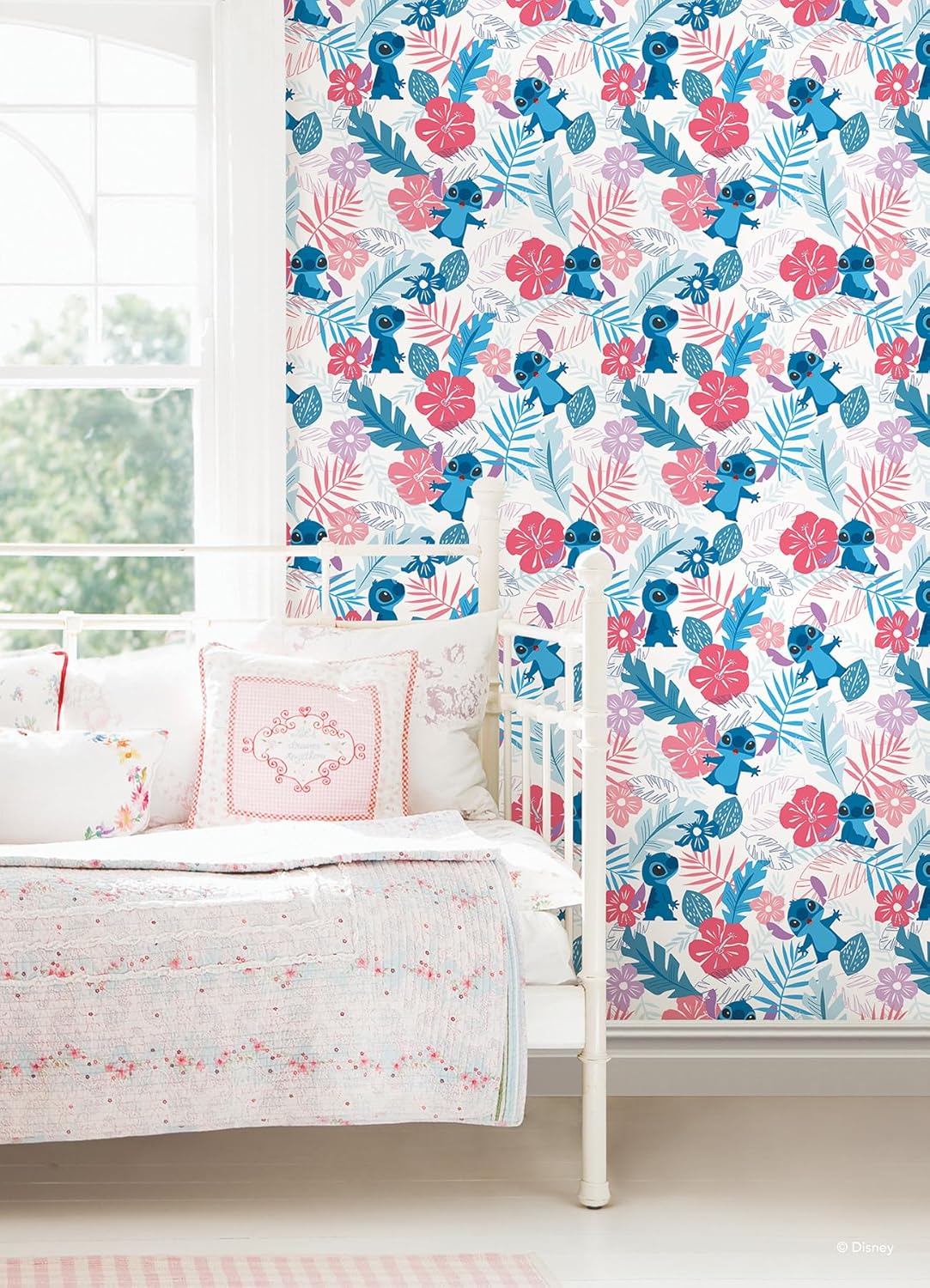 RoomMates Disney Stitch Peel and Stick Wallpaper, RMWS1266