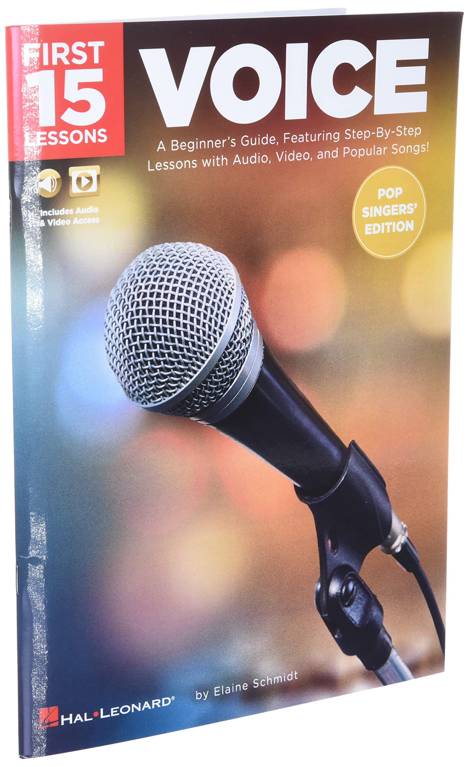 First 15 Lessons - Voice (Pop Singers' Edition) Book/Online Audio - Image 3