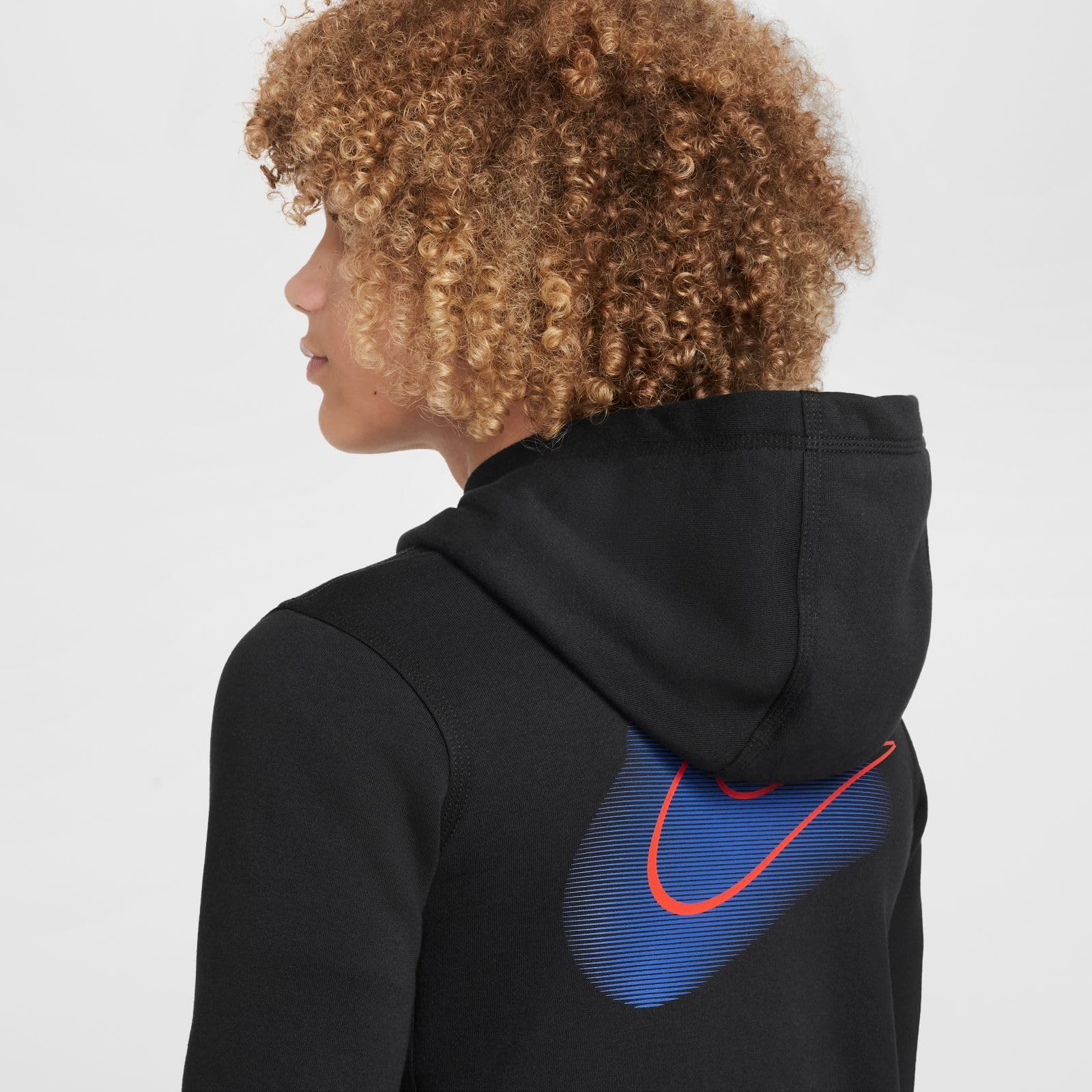 NIKE Top Chłopcy B Nsw Si Flc Po Hoodie Bb2