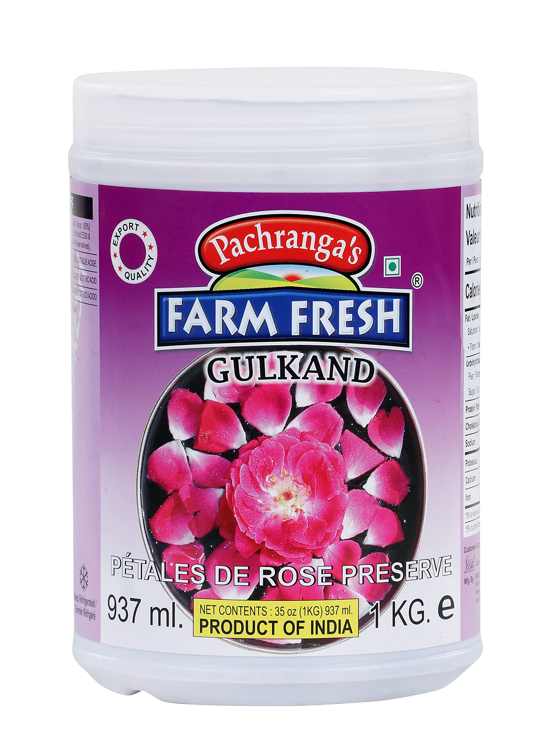 Pachrangas Farm Fresh Gulkand - 1Kg (B09RB2867M) Amazon Price History, Amazon Price Tracker