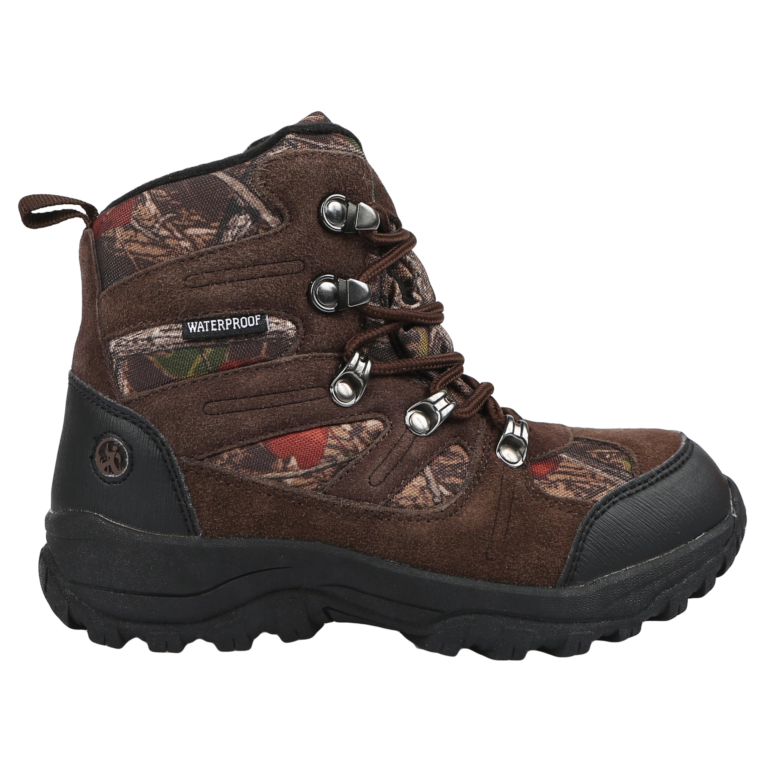 Northside Tracker JR 400 Hiking Boot (Little Kid/Big Kid),Brown Camo,3 M US Little Kid