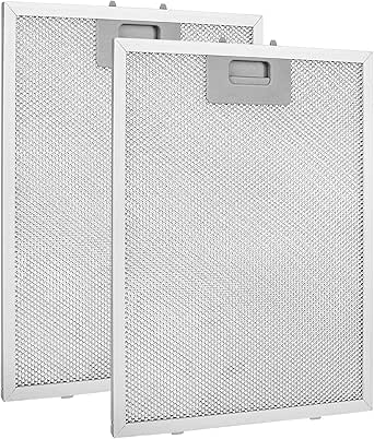 Silver Cooker Hood Filters Metal Mesh Extractor Vent Filter 305 X 267 X 9mm Metal Grease Filter For Range Hood - 13 - View #2