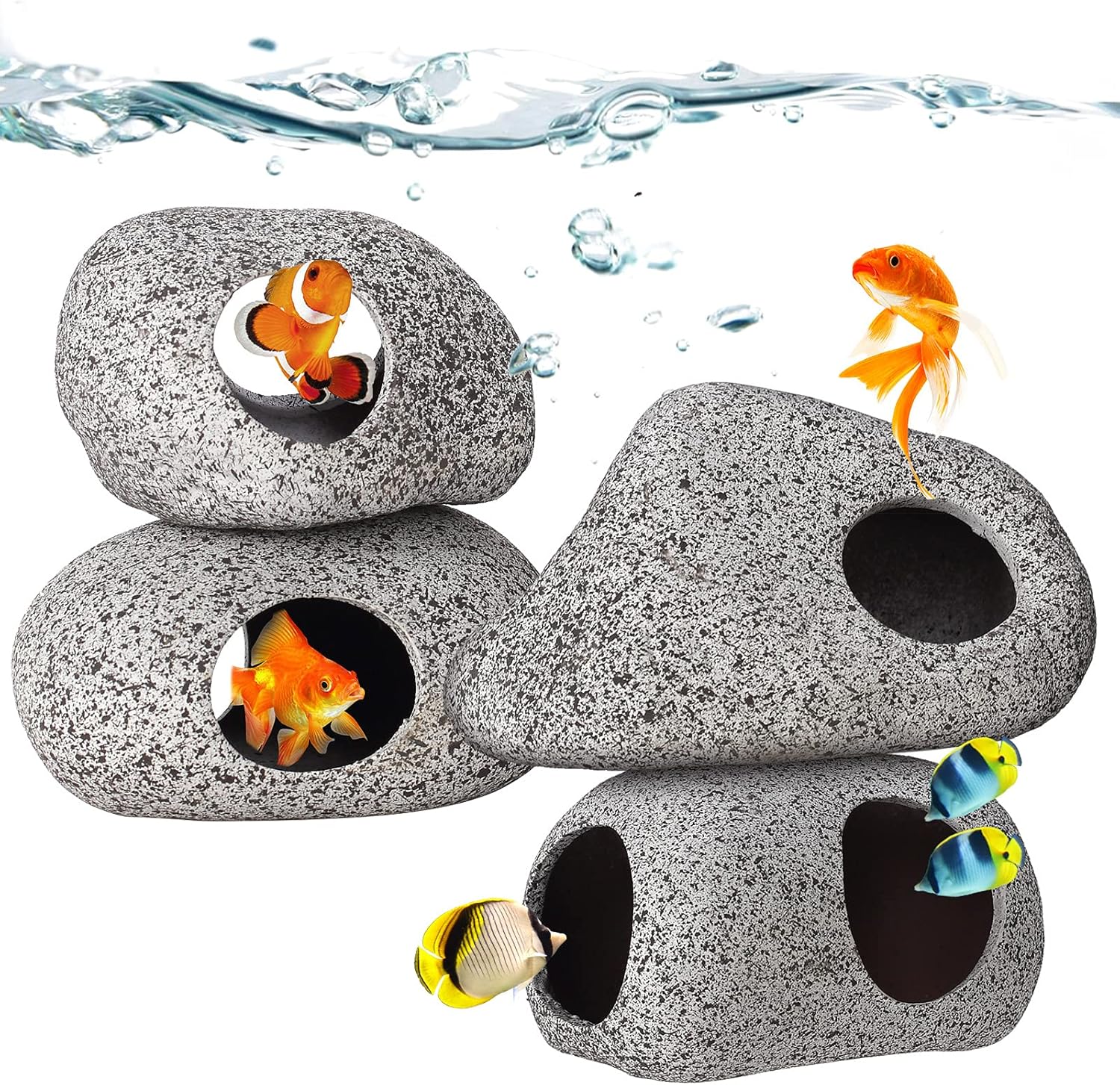 betta fish tank rocks