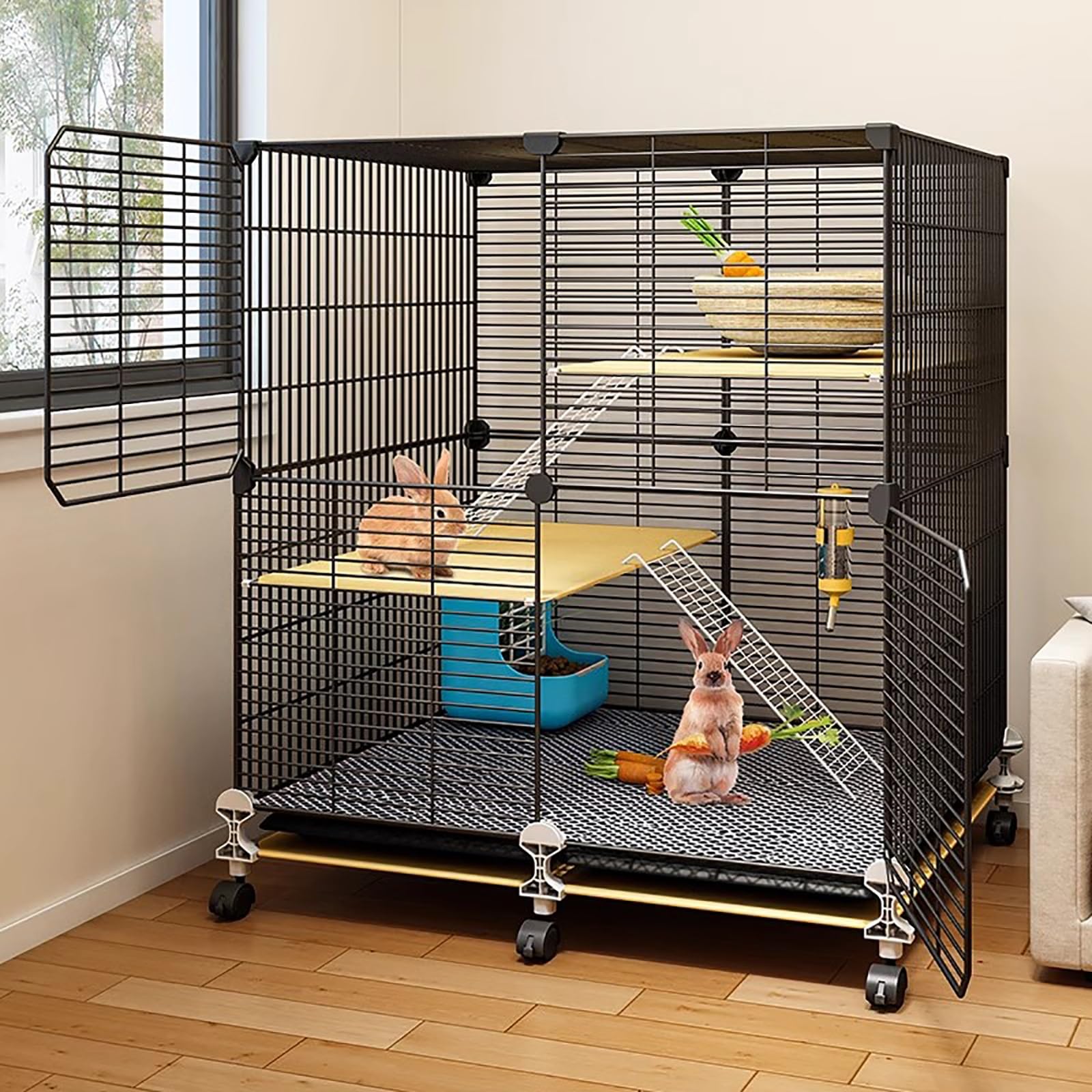 中型 2段ケージ 金属製 Amazon.co.jp: JPJieAnXin 猫ケージ キャットケージ 2段 スリム