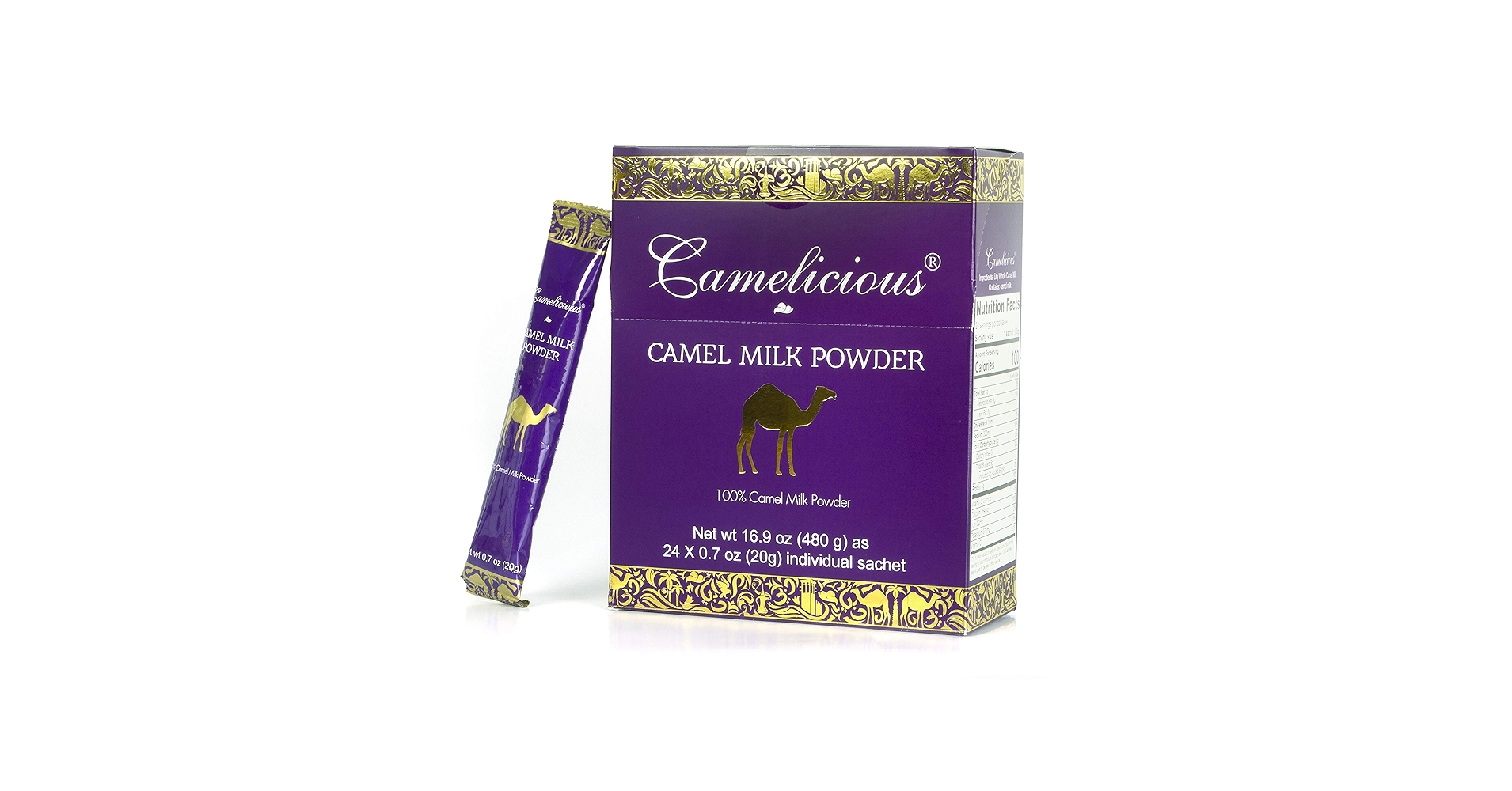Camelicious キャメルミルクパウダー　ラクダミルク Camelicious キャメルミルクパウダー20g×24袋 ラクダのミルク