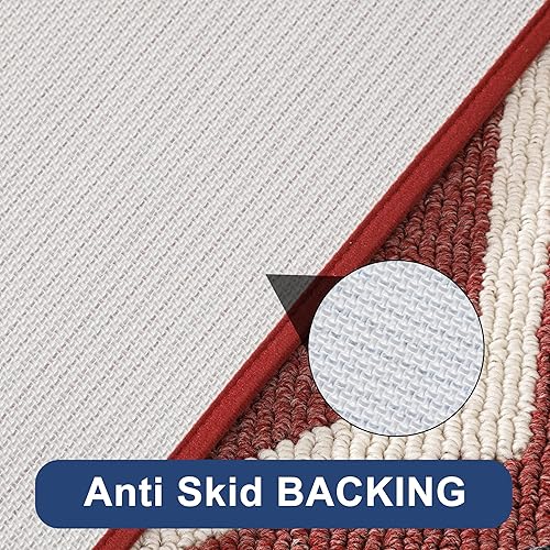 Miniatura 4 de COSY HOMEER Tapetes largos de cocina para el frente del fregadero, alfombras y tapetes de cocina súper absorbentes, 24 x 48 pulgadas, tapete de