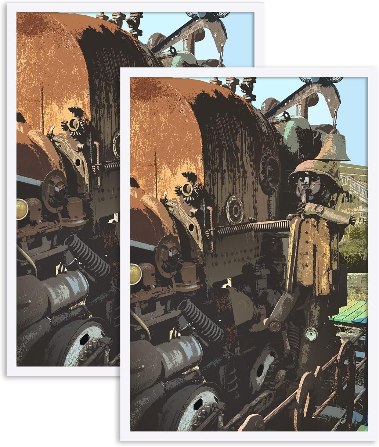 LMQA Poster Frame 20x30 Inch Large Picture Frame White, 2