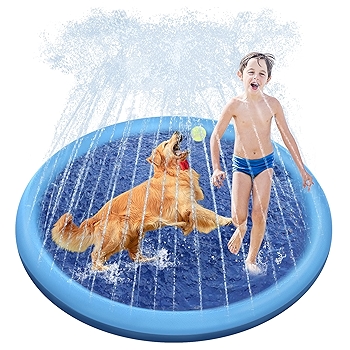 Raxurt 狗狗夏日户外防滑喷水乐园水池