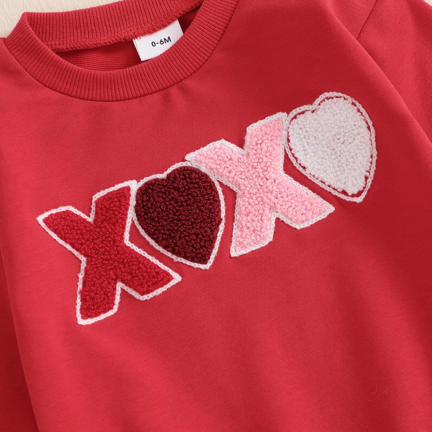 Boys Christmas 2Pcs Pants Sets Long Sleeve O Neck Santa Claus Embroidery Tops Drawstring Pants Sets - Image 5