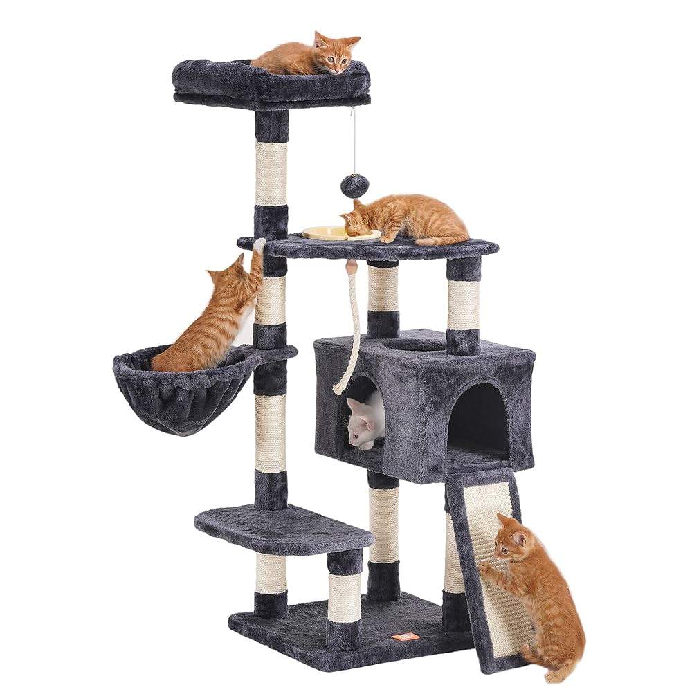 Amazon.com : Heybly Cat Tree, Cat Tower for Indoor Cats with