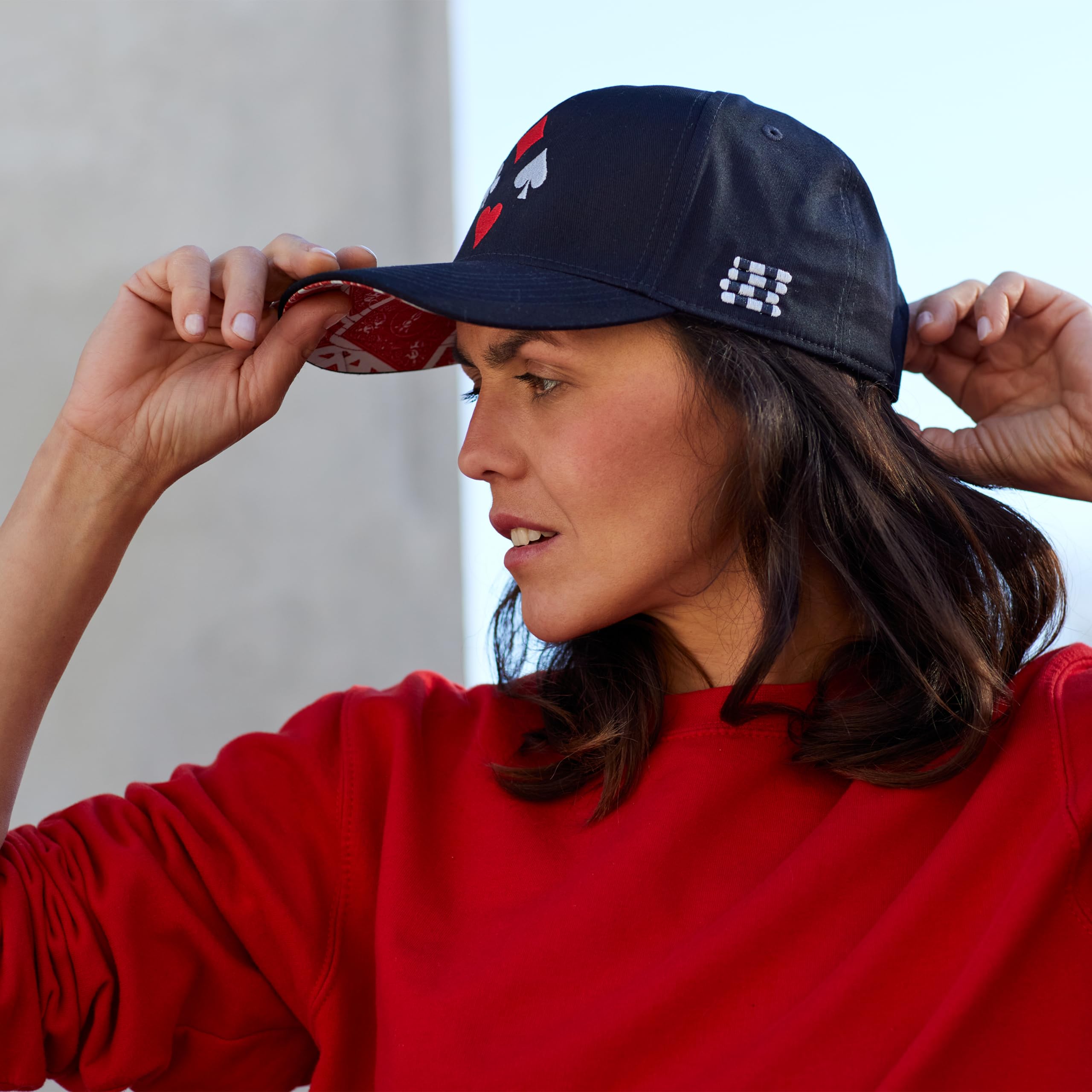 Cadency® Gorra de béisbol, color negro, unisex, talla ajustable, Negro , Talla única