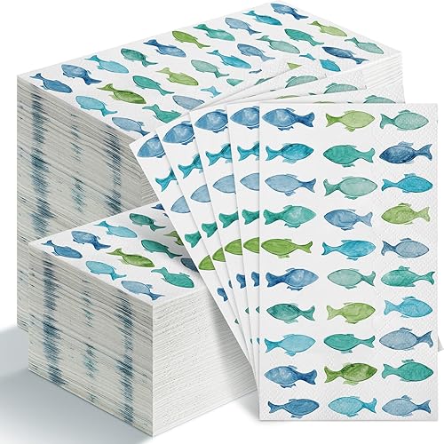 Miniatura 40 de Seajan 200 servilletas de papel de cuervo y gato, toallas de mano desechables para baño, toallas desechables para invitados de primavera y verano