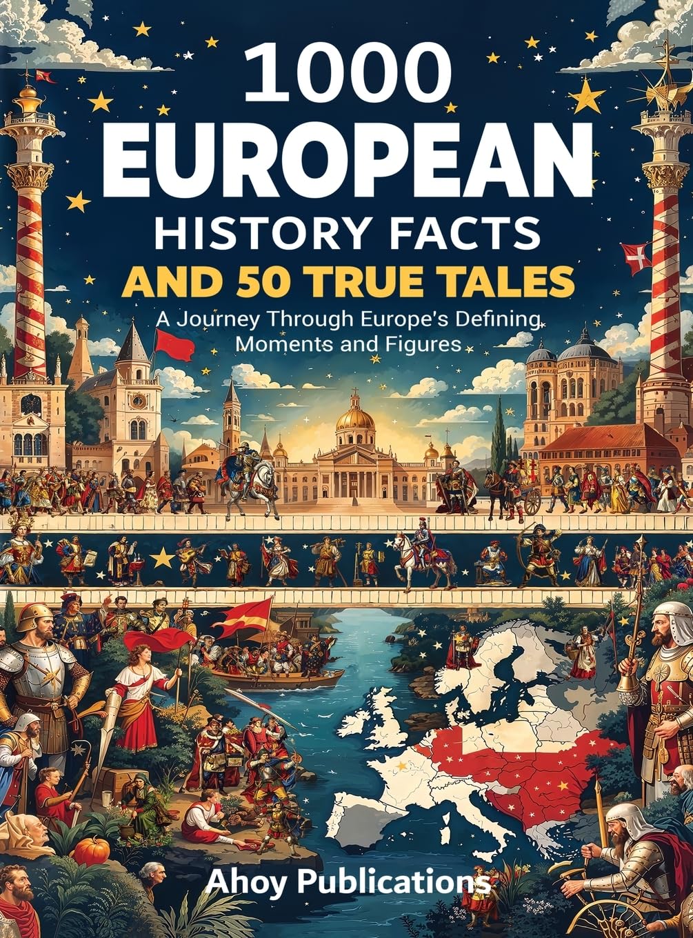 1000 European History Facts and 50 True Tales: A Journey Through Europe's Defining Moments and Figures