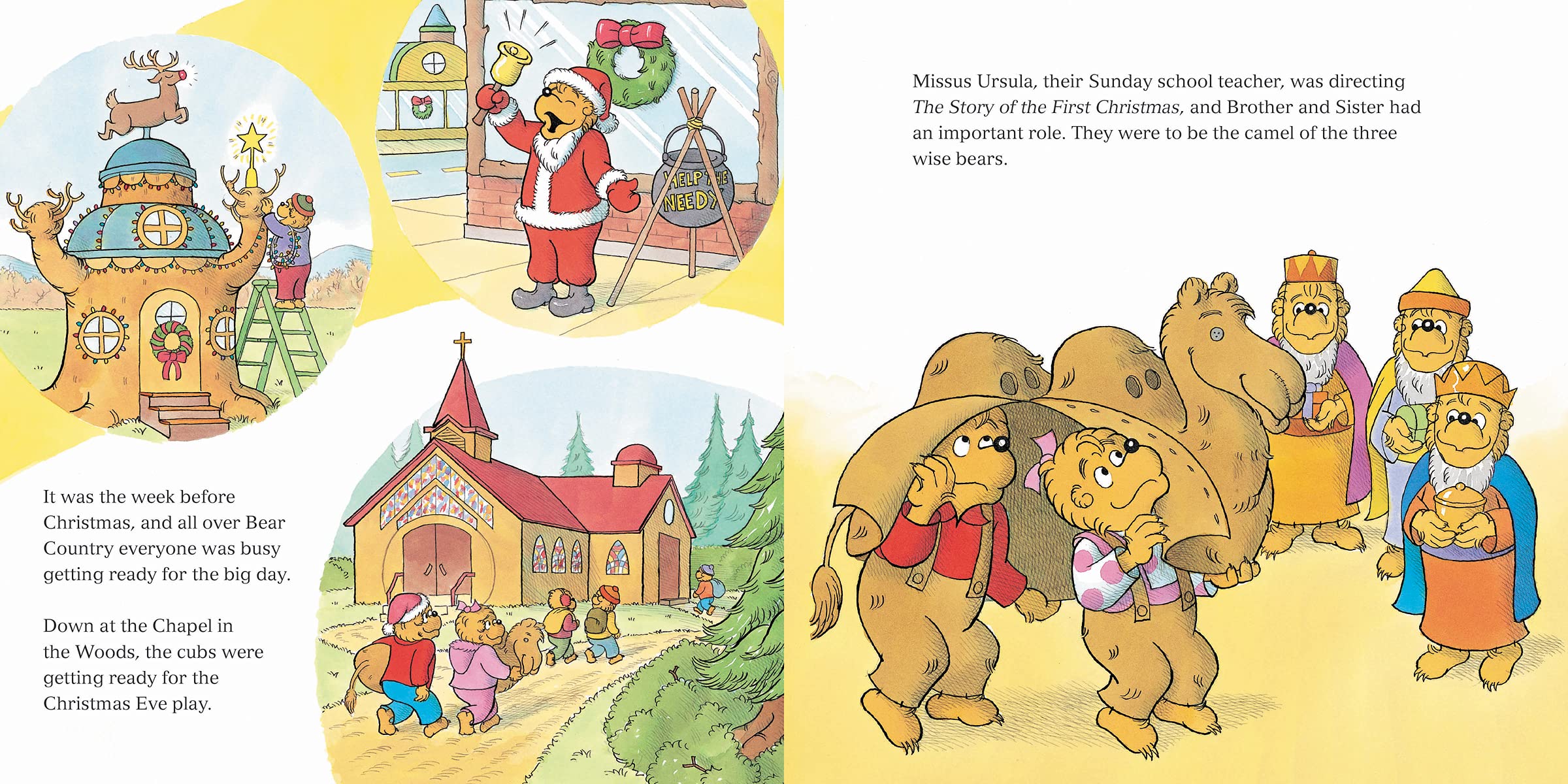 The Berenstain Bears and the Joy of Giving for Little Ones: The True Meaning of Christmas