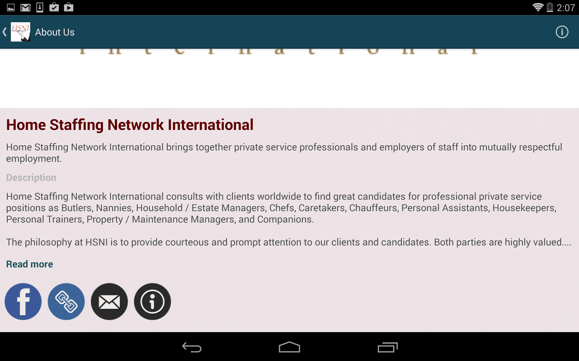 Home Staffing Network App on Amazon Appstore