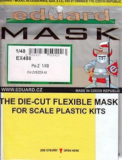 Painting Mask For 1:48 Eduard Masks Pe2