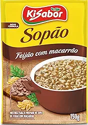 KiSabor Sopão De Feijão Com Macarrão Kisabor 150 Gramas
