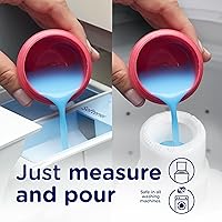 Vista 7 de Downy Soft, Suavizante de tela líquido 2 en 1 suave y fresco, April Fresh, 140 fl oz, 190 cargas, El acondicionador de tela líquido proporciona