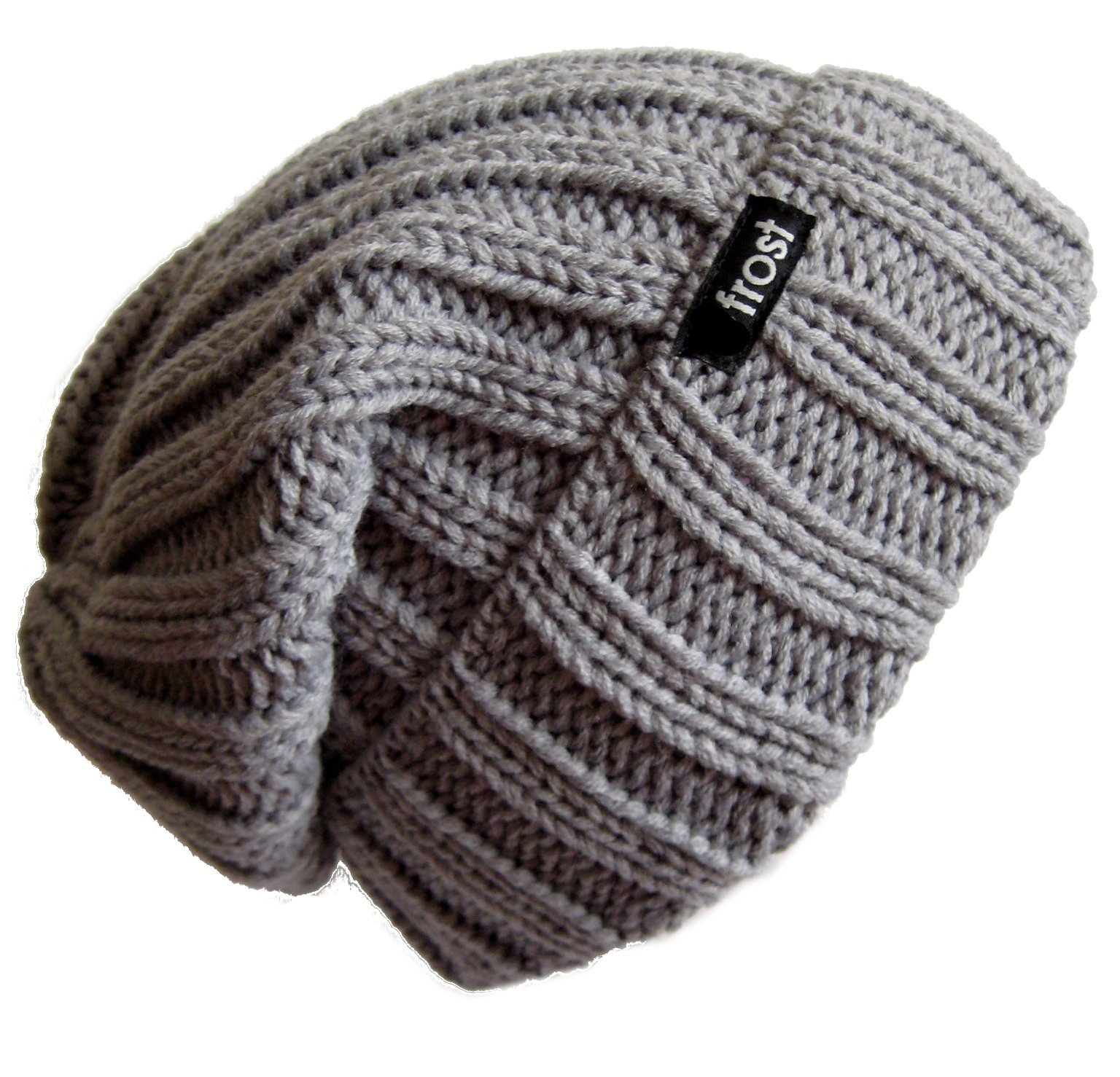 Frost Hats Fall Winter Unisex Slouchy Rolled Cuff Hat Beanie