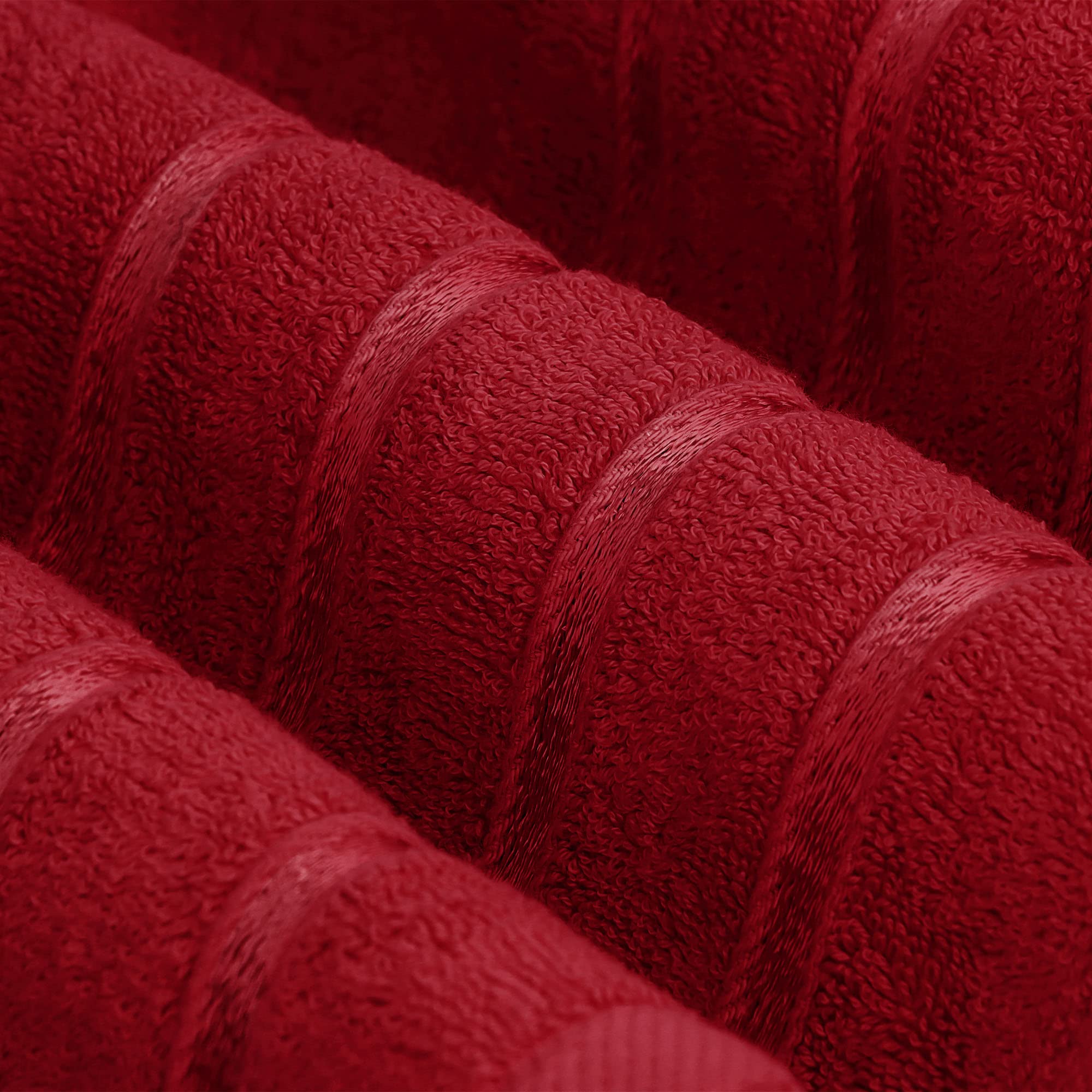 Utopia Towels Set di 4 asciugamani da bagno oversize in viscosa di alta qualità, in cotone filato ad anello (68 x 137 cm), altamente assorbenti, ad asciugatura rapida, per bagno, spa, hotel e palestra