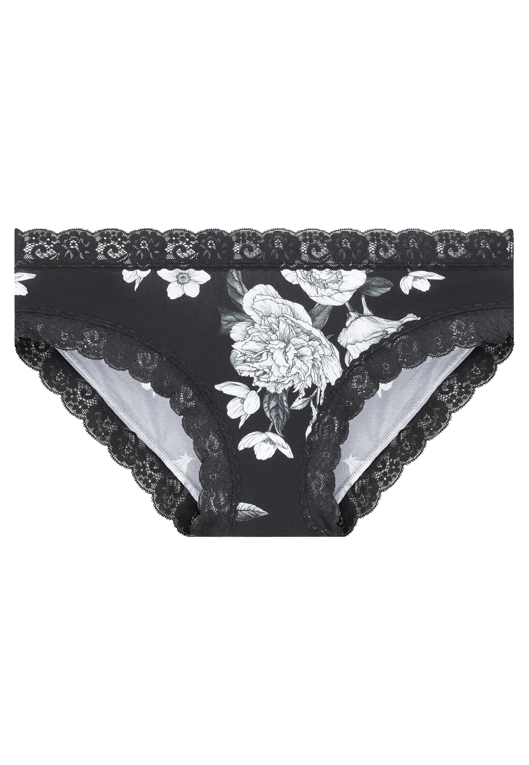 Jockey Women's Black Allover Parisienne Bikini, Xl