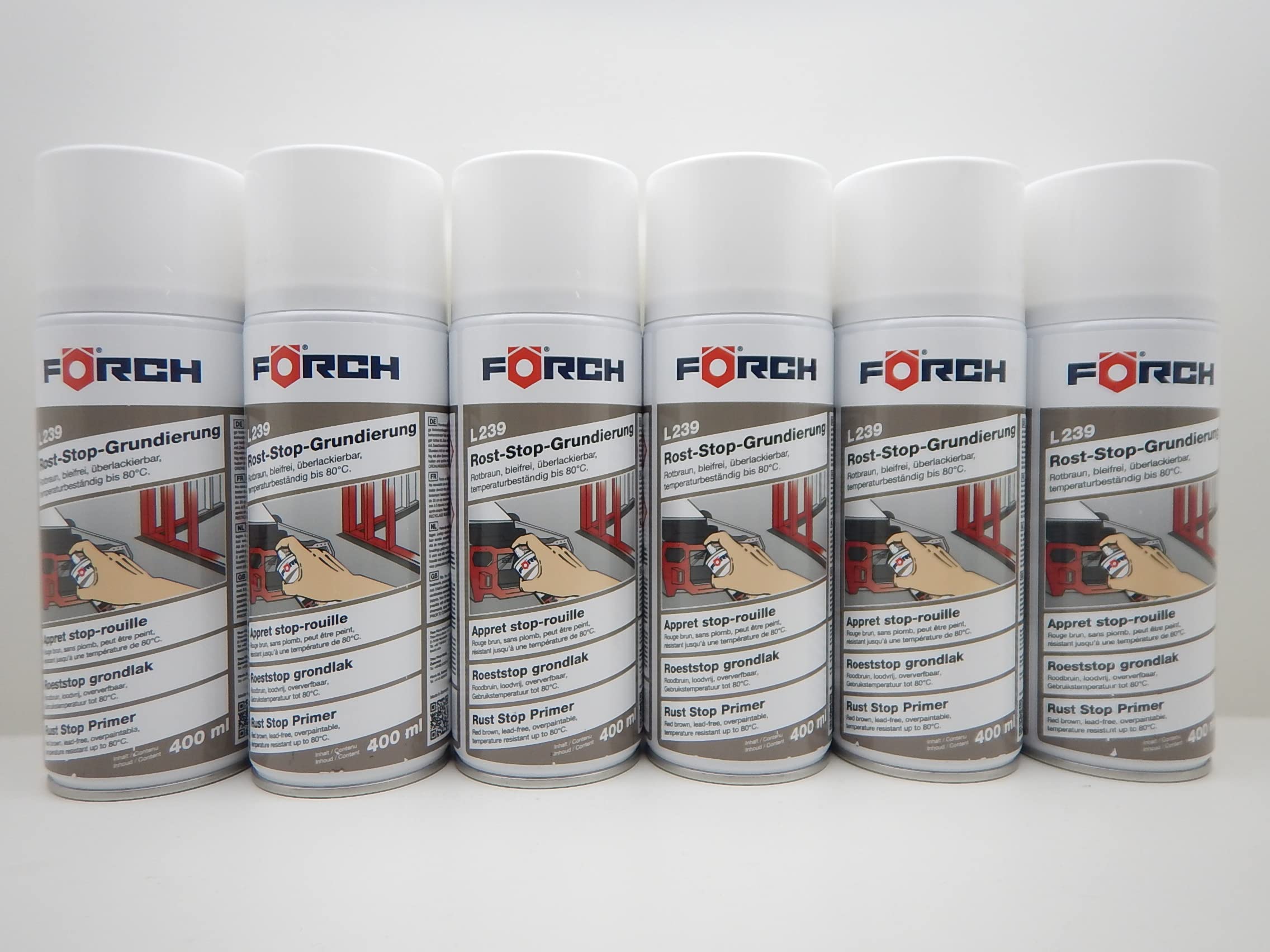 FÖRCH ROSTSTOP GRUNDIERUNG Anti ROST Professional L239 Spray 400ML (6)