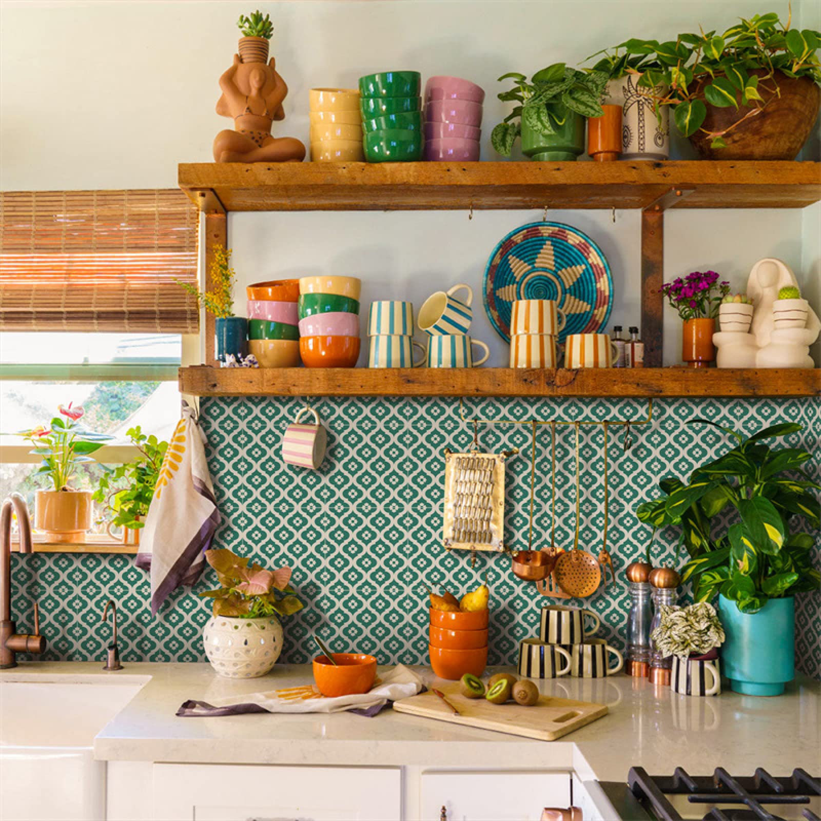 Tegelstickers retro oranje-groen zelfklevende wandtegels waterdicht opplakken tegels afpellen en plakken op wandtegels keuken tegelstickers tegelstickers voor badkamer 24 stuks/20 x 20 cm Tegelstickers retro oranje-groen zelfklevende wandtegels waterdicht opplakken tegels afpellen en plakken op wandtegels keuken tegelstickers tegelstickers voor badkamer 24 stuks/20 x 20 cm