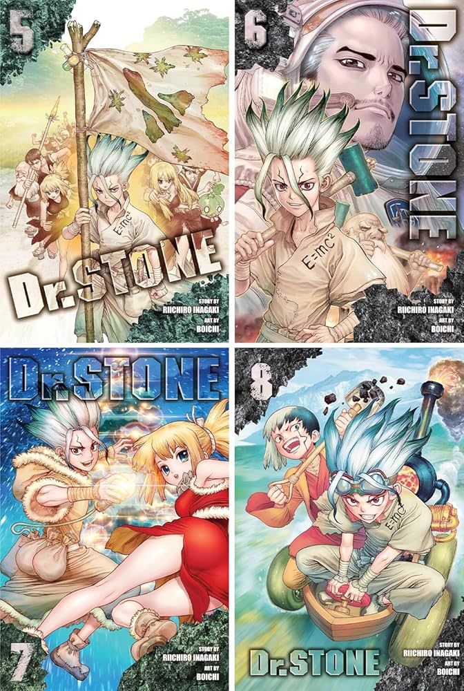 Ｄｒ．ＳＴＯＮＥ　1-26 Dr. STONE Manga, Set of 26 Books. Vol. 1-26 | Amazon.com.br