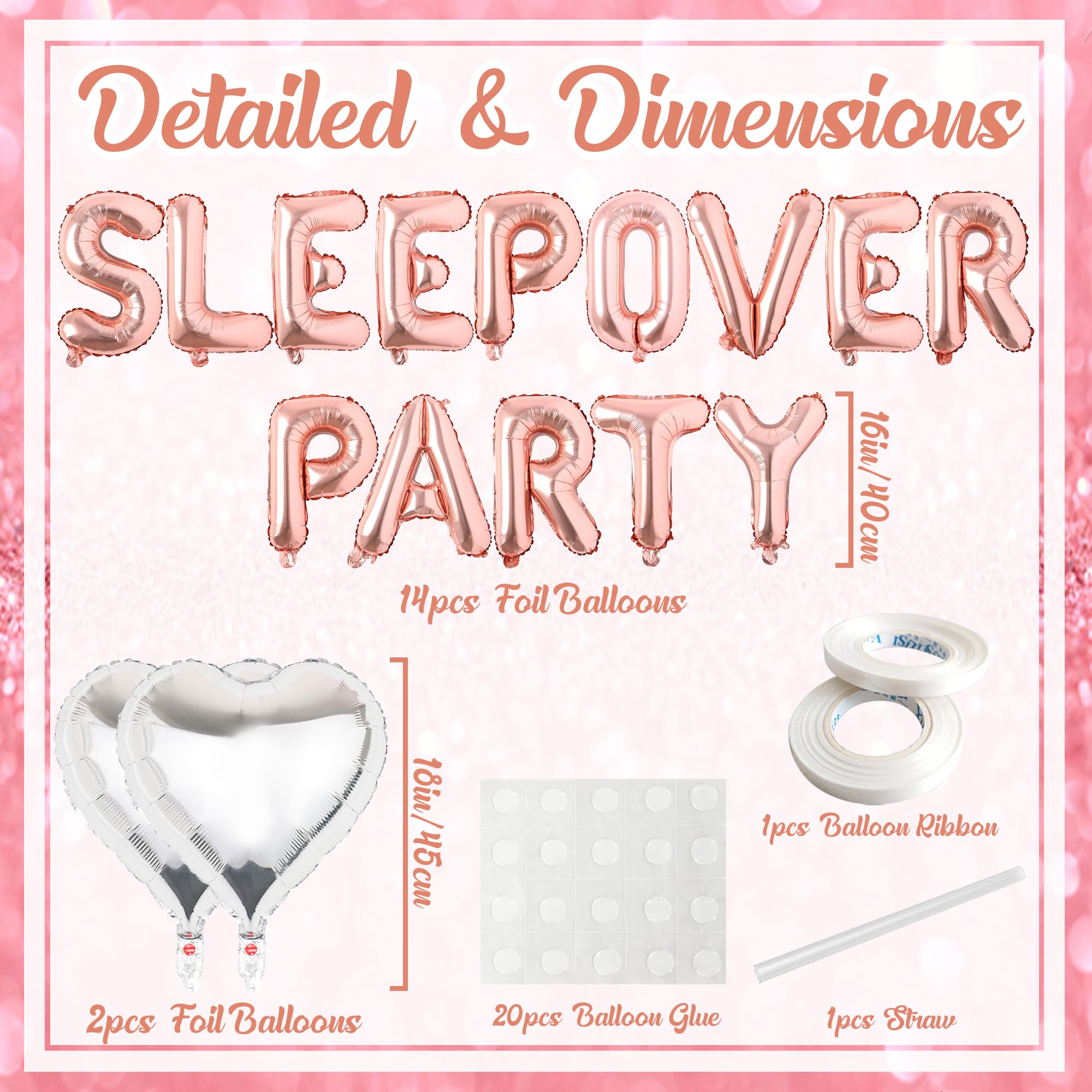 Sleepover Party Supplies for Girls - Image 3