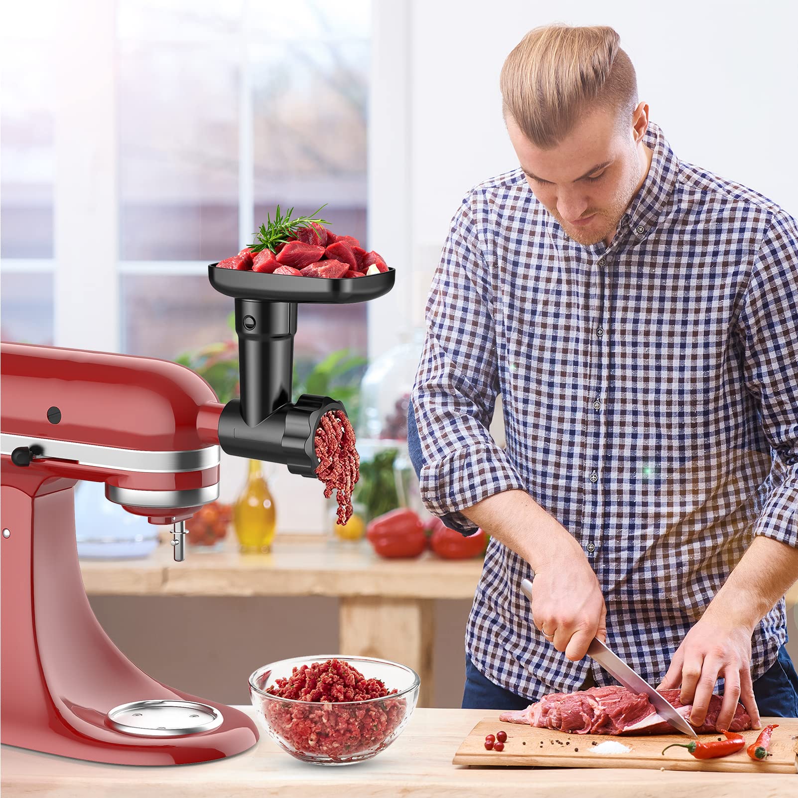 kitchen tree meat grinder